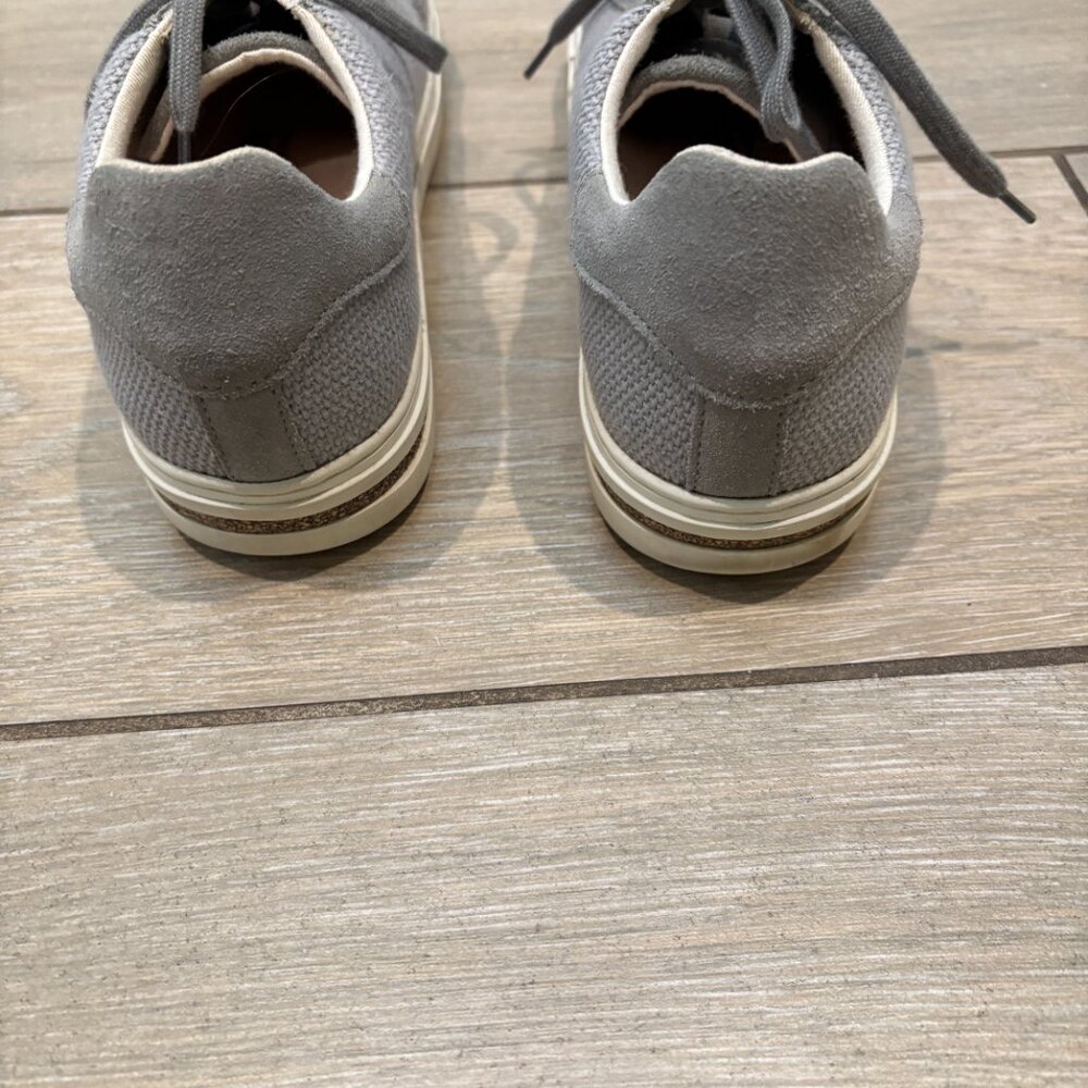 Birkenstock Bend Low Canvas/Suede Whale Gray - Picture 6 of 8